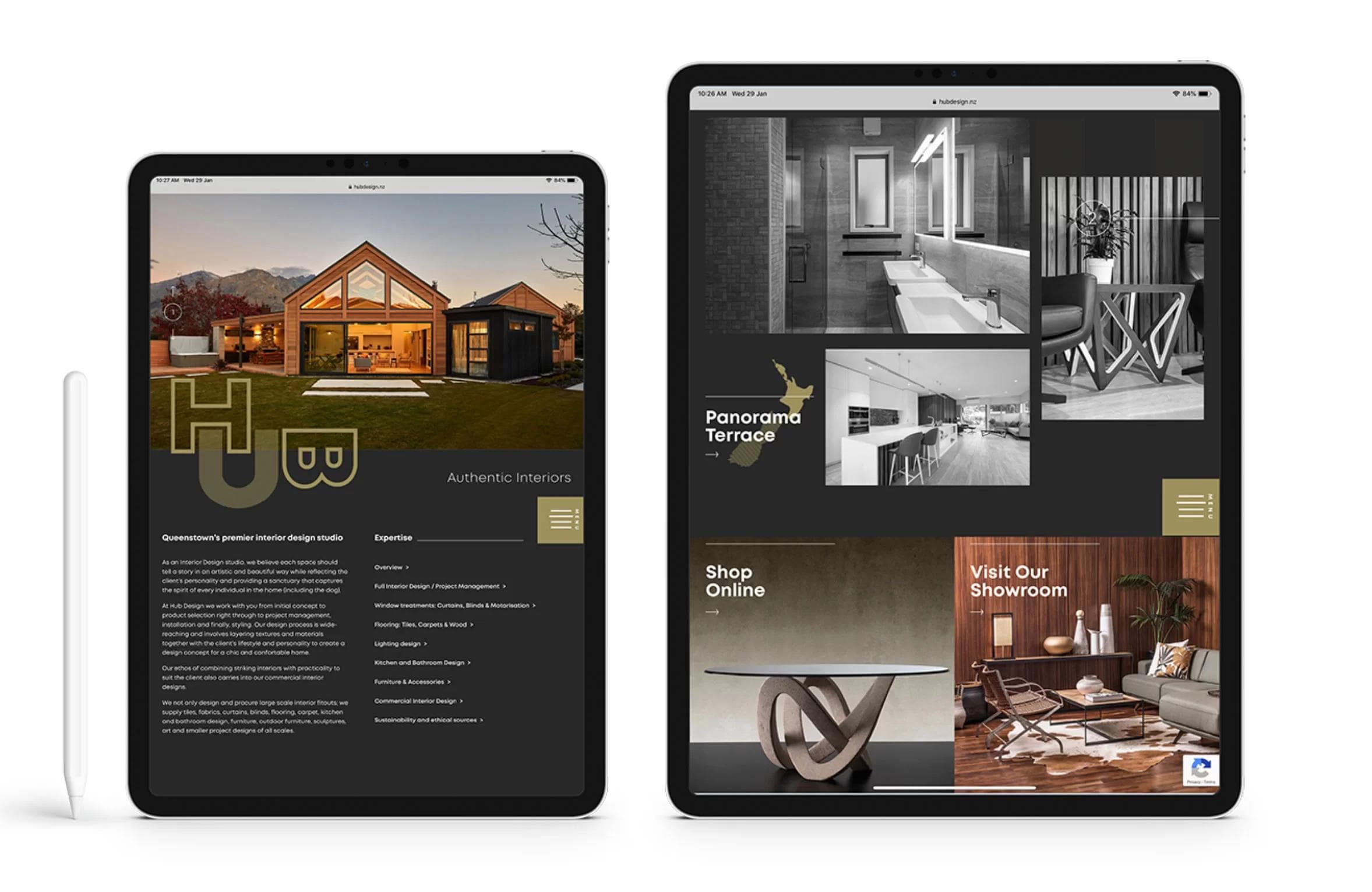 website design and development