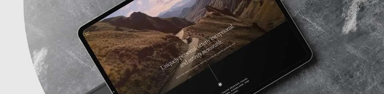 Tourism website design