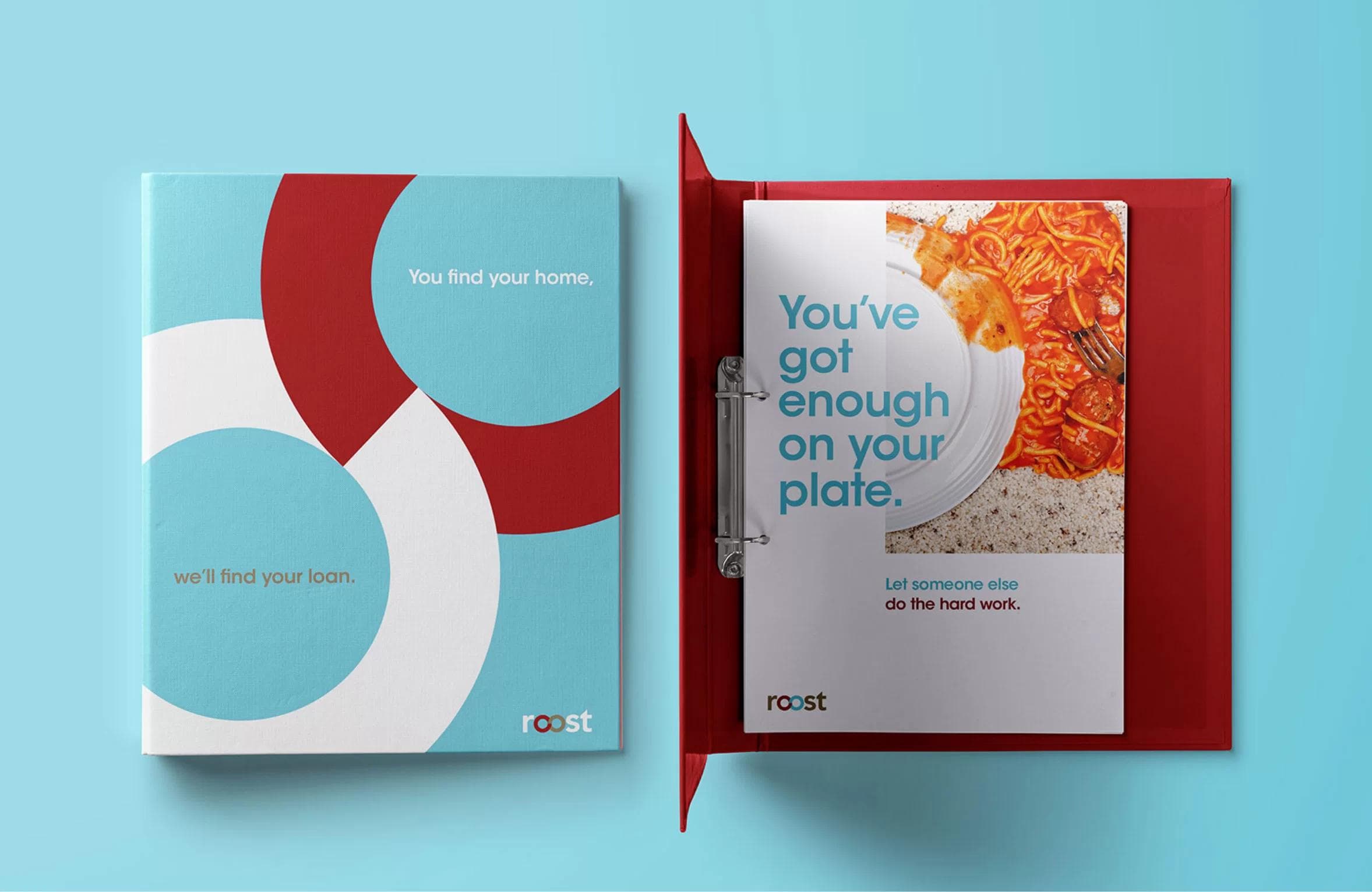 brochrue design for Roost