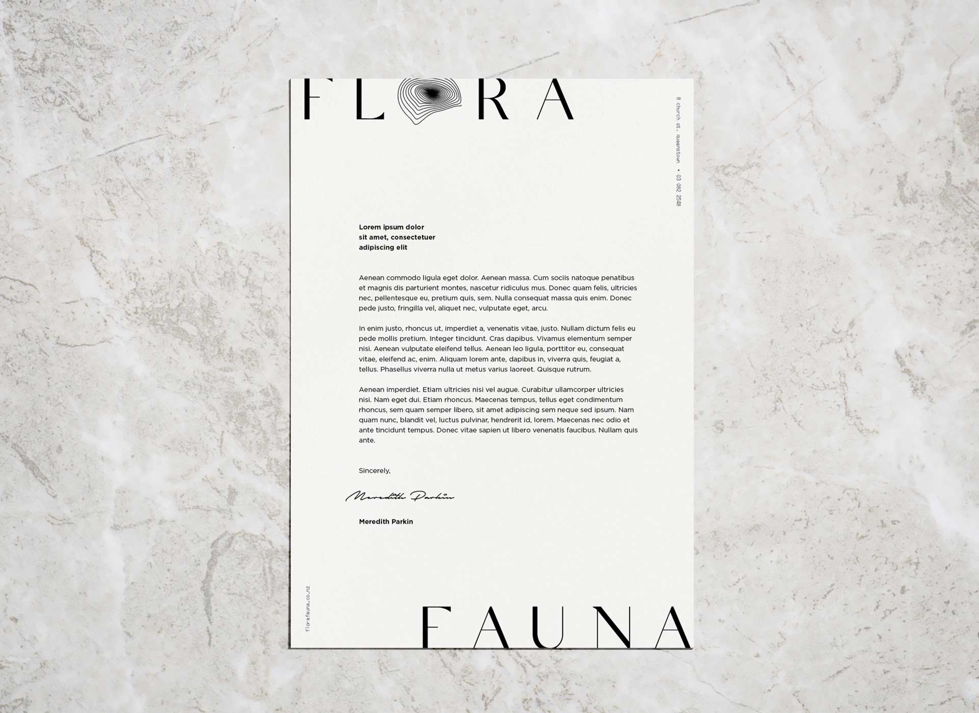 Letterhead design