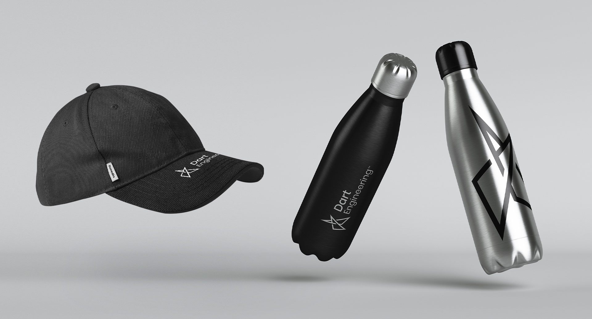 Dart Engineering packaging and clothing design